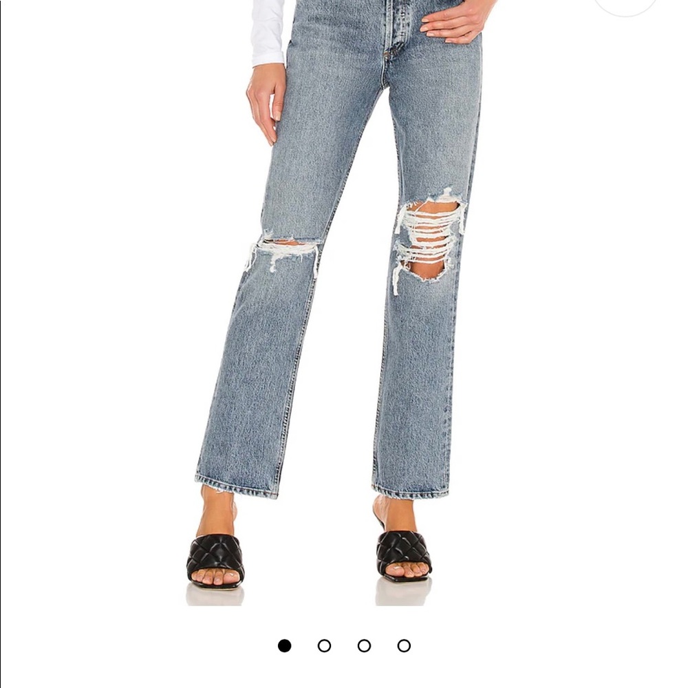 AGOLDE Lana Straight Jeans